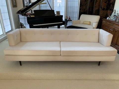 Edward Wormley Sofa - Highly Collectible. Modern. 1950's. Newly recovered Cover