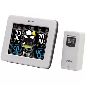 Taylor Precision Products 1736 Digital Deluxe Color Weather Forecaster - Picture 1 of 5