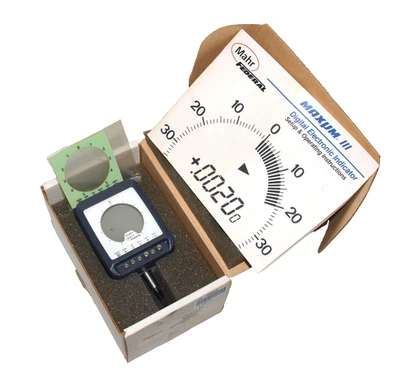 MAHR FEDERAL MAXUM III DIGITAL DIAL INDICATOR 20 MILLIONTHS INCH / .0005 mm - Image 1 of 4