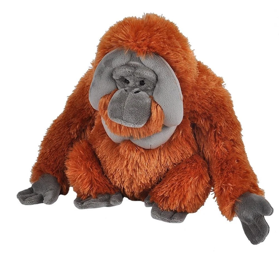 Wild Republic - Cuddlekins Orangutan 30cm Stuffed Animal Toy