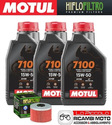 Cutting Kit 3 OIL [MOTUL] 7100 15w50 + FILTER Honda XR 650 L 2020 2021 2022 - Image 1 of 4