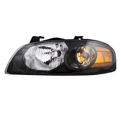 Headlight For 2004-2006 Sentra w/ Black Housing Left 260606Z825 NI2502153 - Imagem 1 de 4