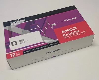 Sapphire PULSE AMD Radeon RX 7700 XT 12 GB GDDR6 - 11335-04-20G Brand New - Image 1 of 4