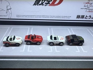 Vintage Micro Machines Pontiac Firebird Trans Am T-Top 1987 Lot Of 4 White/red+ - Picture 1 of 22