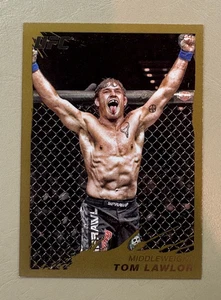 Tom Lawlor 2011 Topps UFC Moment of Truth #98 Gold Parallel - Picture 1 of 2