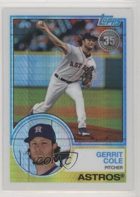 2018 Topps Silver Pack 1983 Topps Design Chrome Update Series Gerrit Cole #113 - Image 1 of 2