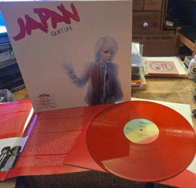 JAPAN "QUIET LIFE" RED VINYL LP RECORD HALF-SPEED MASTERED LIMITED EDITION NM/NM - Image 1 of 4