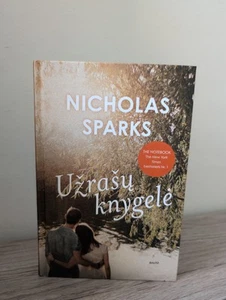 Nicholas Sparks Užrašų knygelė Lithuanian Book Lietuviska Knyga - Picture 1 of 3