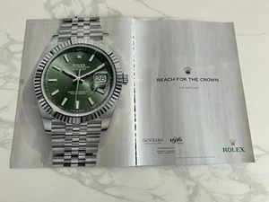ROLEX OYSTER PERPETUAL Photo Watch Time Piece 11” x 16” - Picture 1 of 1