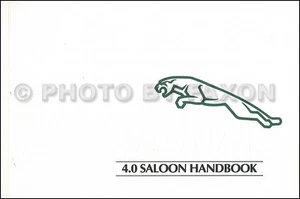 1993 Jaguar XJ6 and Vanden Plas Owners Manual NEW Original Drivers Handbook 4.0 - Picture 1 of 4