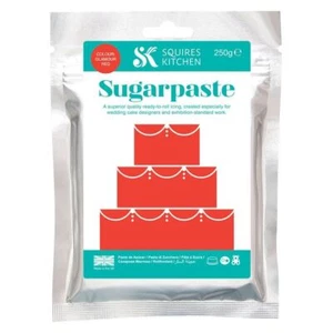 Squires Sugarpaste Glamour Red - 2 Sizes - Picture 1 of 1