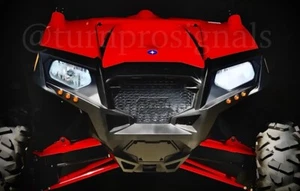 Fully Plug & Play Street Legal Turn Signal Kit + Horn 2016-23 Polaris RZR - Foto 1 di 11