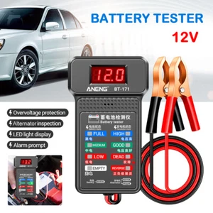 Probador de batería de coche de 12 V sistema de carga de arranque automático analizador de alternador - Imagen 1 de 16