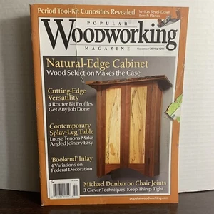 Popular Woodworking Magazine November 2014 Build A Natural-Edge Cabinet - Picture 1 of 4