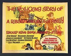 AMOROUS ADVENTURE MOLL FLANDERS (1965) Original 22x28 Half Sheet - Picture 1 of 1