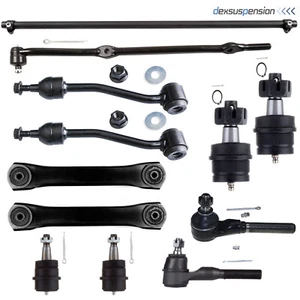 12x Para Jeep Wrangler TJ 1997-2005 2006 Brazo de control inferior delantero Kit de extremo de varilla de amarre - Imagen 1 de 12