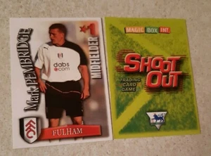 SHOOT OUT CARD 2003/04 (03/04) - Green Back - Fulham - Mark Pembridge - Picture 1 of 1