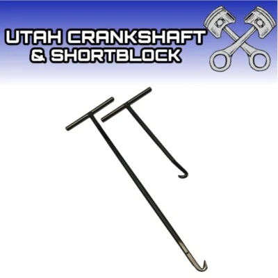 Ski-Doo 6"/10" Exhaust Spring Puller Pack 2 Stroke Snowmobile Hook Tool - Image 1 of 4