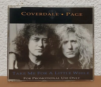 CD Single COVERDALE PAGE Take Me For A Little While - Promo 1993 EMI CDEMDJ 270 - Bild 1 von 3