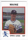 1987 Maine Guides (Triple A-Philadelphia Phillies) Greg Legg