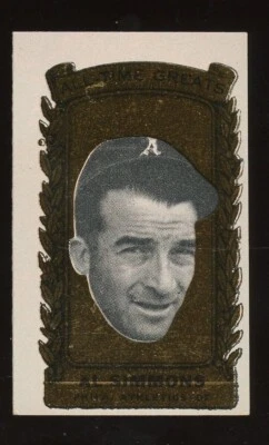 1963 Bazooka All-Time Greats Baseball #22 Al Simmons EX/MT *d2 - Image 1 of 2