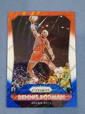 Dennis Rodman 2015 Panini Prizm Basketball Red White Blue Prizm  #245 Bulls