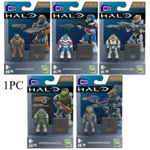 Mega Construx Bloks Halo Series16 Heroes Pack Building Blocks Figure Rare Toy 1x - Picture 1 of 11