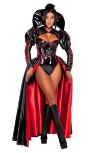 Sexy 3 piezas Disfraz de Halloween de la Reina Malvada del Inframundo - Imagen 1 de 5