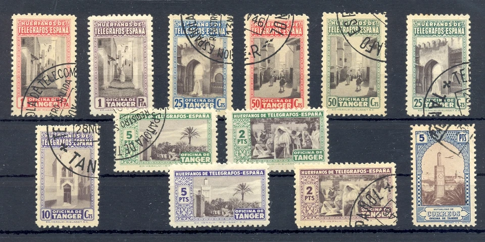 SPAIN - TANGER -12 ST. REVENUES -- MOST VF  - Image 1 of 1