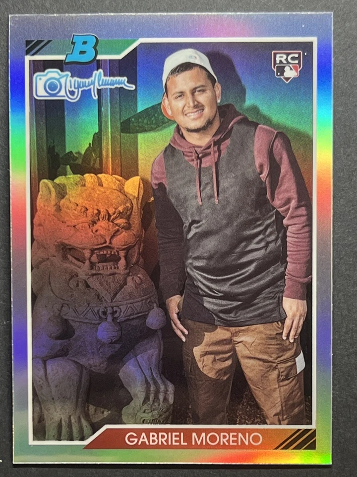 GABRIEL MORENO 2023 BOWMAN’S BEST 1992 BOWMAN BY RANDY JOHNSON #92RJ-13. RC. - Image 1 of 2