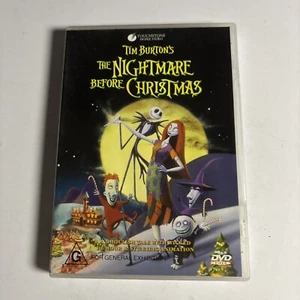 Tim Burton's The Nightmare Before Christmas (DVD, 1993) Region 4 - Picture 1 of 4