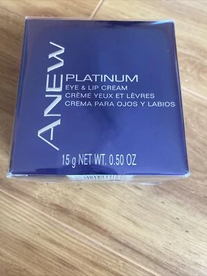 Crema de ojos y labios Avon Anew platino .50 oz Foto 1 de 4