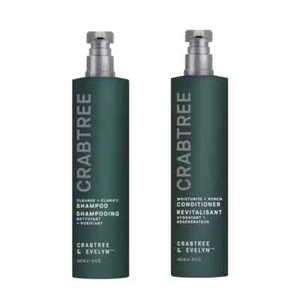 2 Crabtree & Evelyn Shampoo & Conditioner Set For All Hairs 15 Fl Oz Each Large - Picture 1 of 3