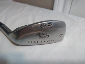 Snake Eyes Golf QUICK STRIKE (4) HYBRID IRON Right Graphite Shaft Golf Club - Picture 1 of 7