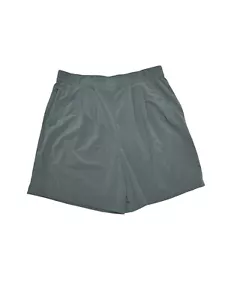 Pantalones Cortos Atléticos Plisados Royal Robbins Para Mujer L Suave Verde Cintura Elástica - Imagen 1 de 13