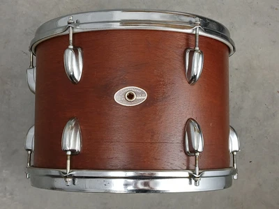 Tambor tom Slingerland 13" acabado caoba, años 70 5 capas Foto 1 de 4