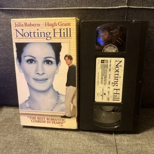 Notting Hill (VHS, 1999) Tested Working Blockbuster Rental Julia Roberts - Picture 1 of 2