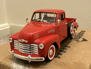1953 Red Chevy Pickup Truck; Diecast 1:32 - National Motor Museum - Picture 1 of 8
