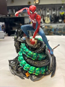 PS4 Spider-Man Collectors Edition Figure 19cm PVC Statue No box - Picture 1 of 8