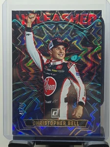 Panini Donruss Racing Christopher Bell 2025 desatado azul Xplosion 45/49 JGR - Imagen 1 de 6