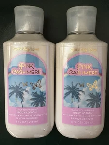 Bath Body Works rosa Kaschmir Lotion volle Größe NEU Paket 2 - Bild 1 von 1