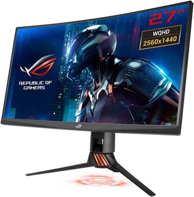 ASUS ROG SWIFT PG27VQ WQHD 165HZ TN 27 INCH _DAMAGED - Bild 1 von 4