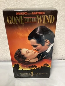 Gone With The Wind VHS Movie Digitally Remastered 2 Tape Box Set EUC - Picture 1 of 11