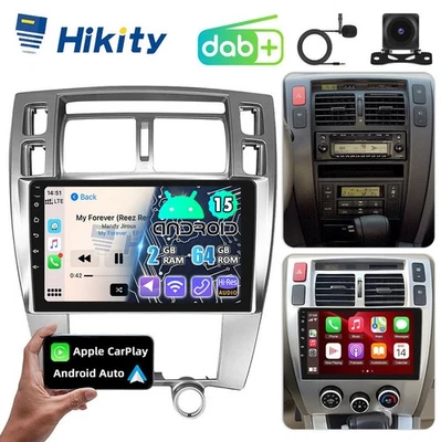 DAB+ 2+64G Android Für Hyundai Tucson JM 2004-2010 Autoradio CarPlay GPS NAVI BT - Bild 1 von 4