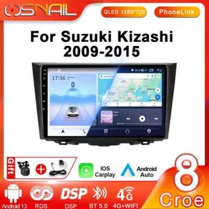 Android13 4G CarPlay GPS für Suzuki Kizashi 2009-2015 Multimedia Radio BT Stereo - Bild 1 von 32