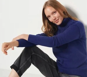 Attitudes by Renee Turtleneck Pullover Sweater Women's Size XS Navy Blue - Bild 1 von 4