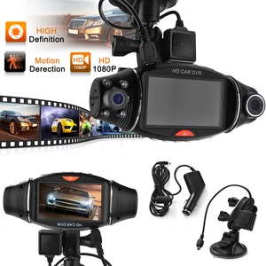 GPS Dual Lens Kamera Auto DVR Dash Camcorder Video G-Sensor Nachtsicht MA827 - Bild 1 von 12