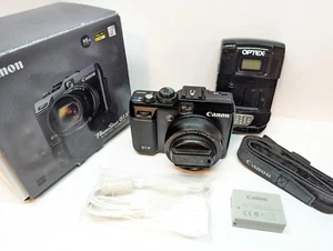 Canon PowerShot G1X Digital Camera 14.1 MP G1 X + Box, Strap, Battery, Charger - Picture 1 of 9