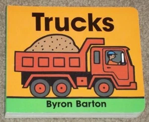 TRUCKS BY BYRON BARTON, 1986 BOARD BOOK - Picture 1 of 6