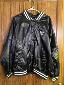 Insomniac Day Trip Bomber Jacket Black Men XL - Picture 1 of 8